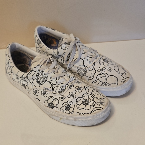 Vans Era Floral U Colour Skateboard Shoe 11.5 - Picture 1 of 11